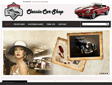 Tablet Screenshot of classic-car-shop.de